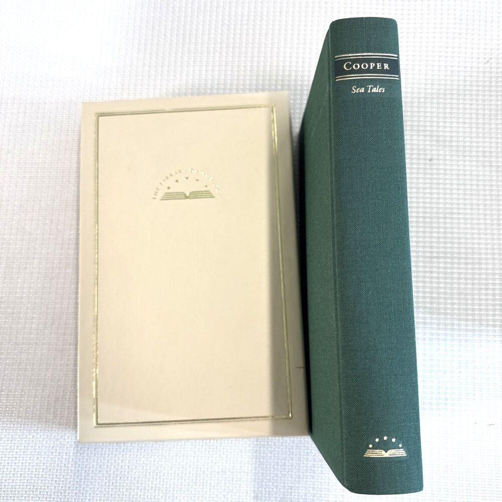 Library of America #54 James Fenimore Cooper Sea Tales HC w/ DJ 1991 - Like New!